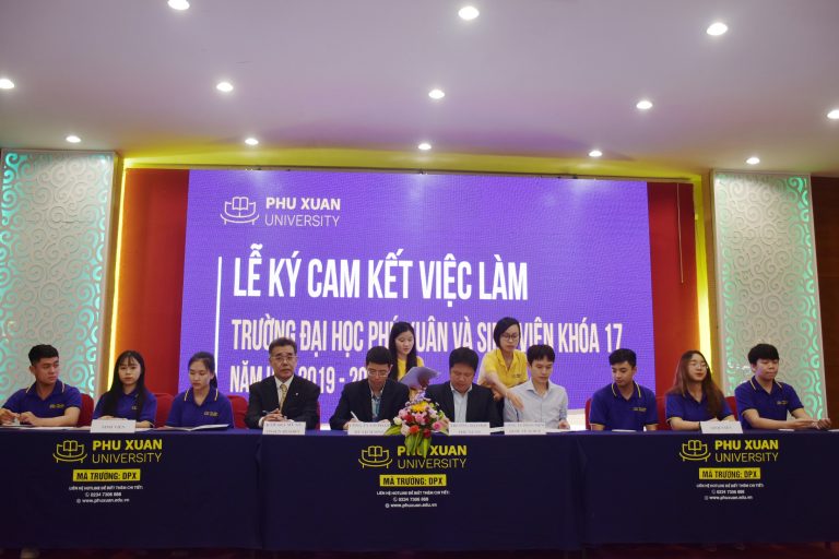 Đại học Phú Xuân cam kết việc làm