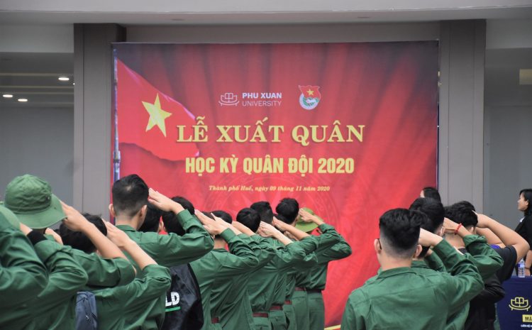  Lễ Xuất quân Học kỳ Quân đội năm học 2020 – 2021