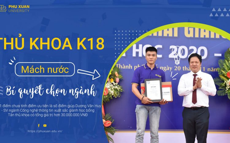  Thủ khoa đầu vào của K18 mách nước bí quyết chọn ngành, chọn trường