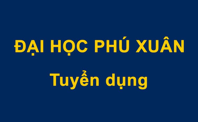  [PXU TUYỂN DỤNG] Trưởng phòng Tuyển sinh