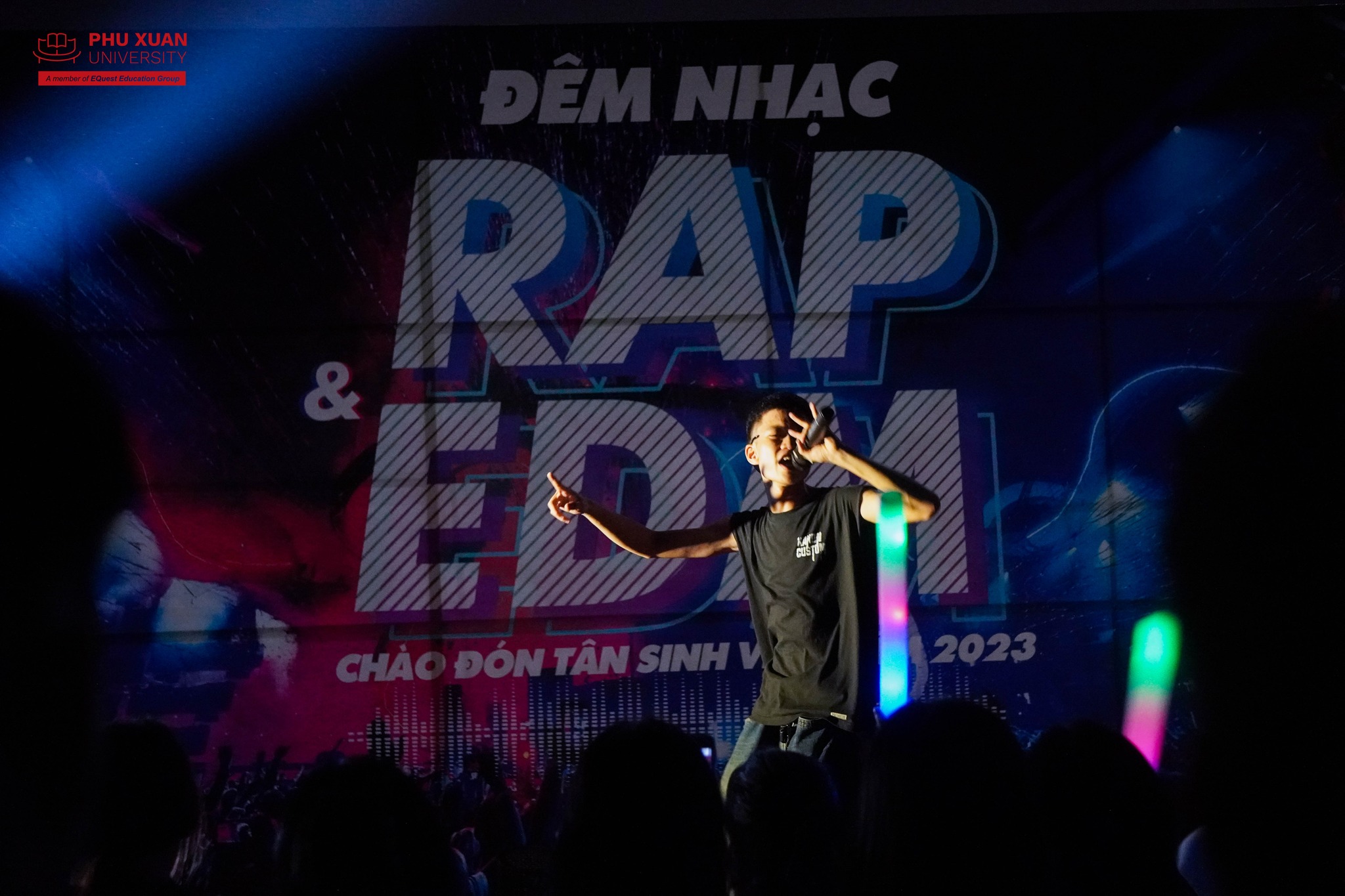 Đêm nhạc RAP sinh viên sôi động